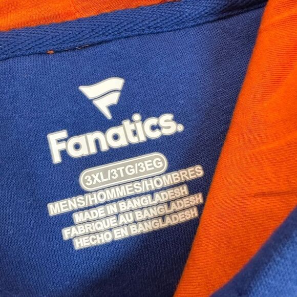 NWat Fanatics Unisex Blue Orange Florida Gators Tackle Twill Logo - Size 3XL - Picture 4 of 9